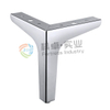 Galjanoplastia de metal que pule la base del sofá de las piernas de los muebles de la forma de Y para el gabinete