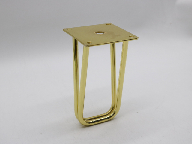 Patas de moda modificadas para requisitos particulares de la mesa de té del pie del sofá del metal para el gabinete de TV
