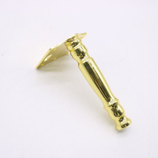 Patas pulidas oro moderno del sofá de los muebles del metal para el gabinete de la tabla