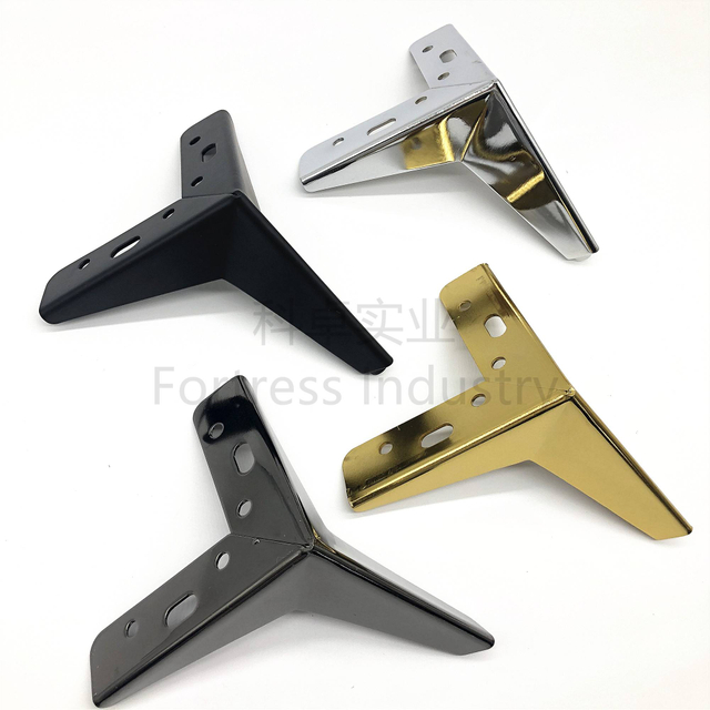Gran oferta, patas triangulares de alta calidad para muebles en forma de Y para comedor y baño